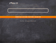 Tablet Screenshot of giffgagg.com